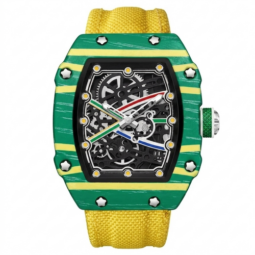 NYZARO – Skeleton Tonneau Sport Watch GIORGIO MARENO
