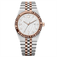 Two-Tone Rose Gold White