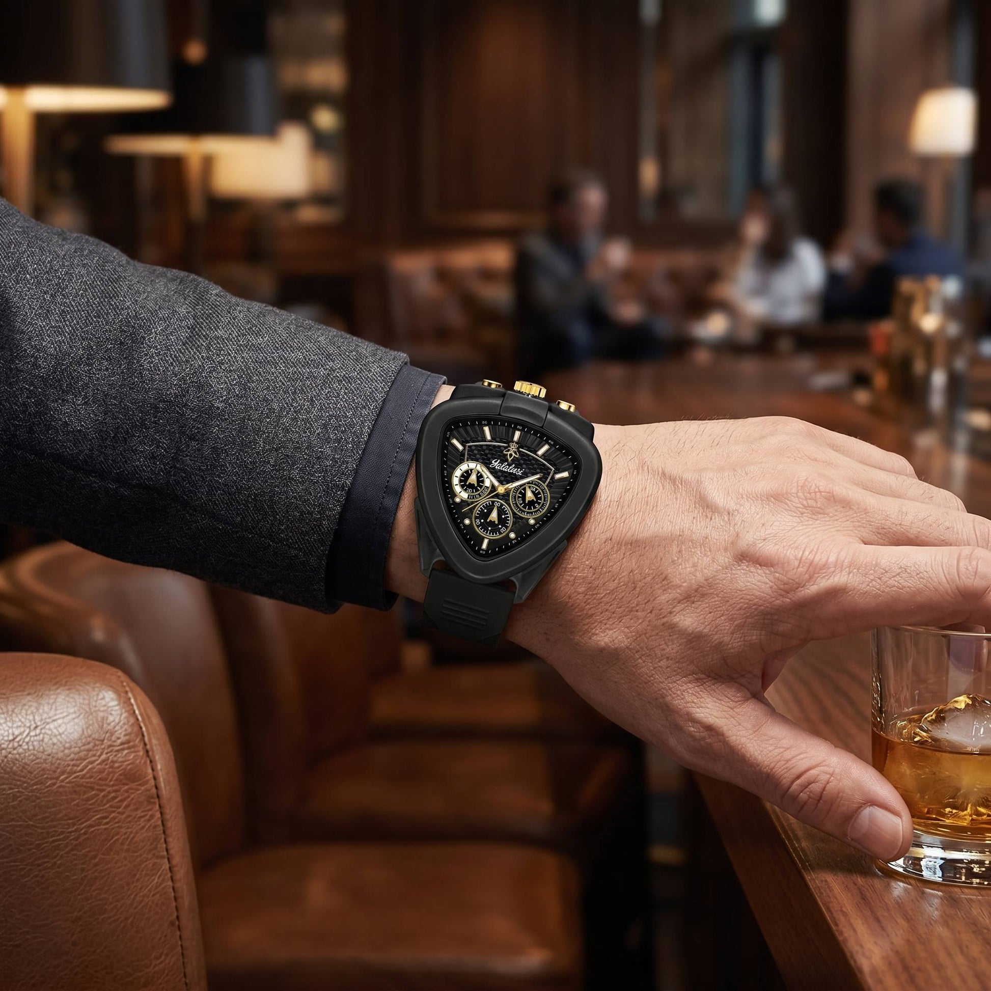 KALYRON – Men’s Luxury Sport Chronograph Watch with Multi-Function Dial GIORGIO MARENO
