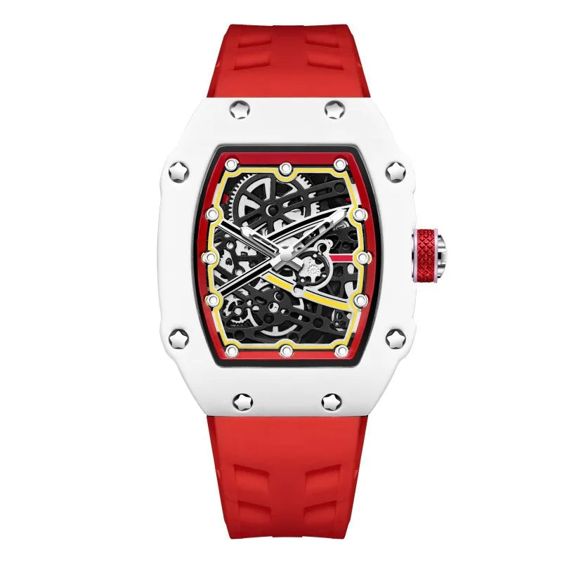 New Ultra Slim Stylish and Unique Men's Quartz Watches Branded Timepieces Barrel Shaped Quartz Watch Classic Styles Trendy Gift GIORGIO MARENO