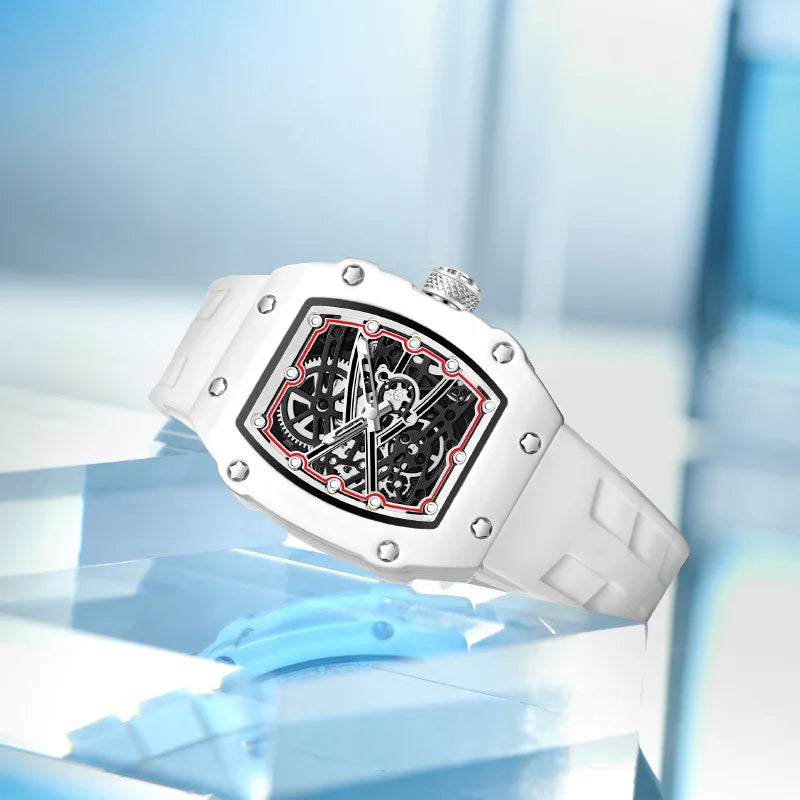 New Ultra Slim Stylish and Unique Men's Quartz Watches Branded Timepieces Barrel Shaped Quartz Watch Classic Styles Trendy Gift GIORGIO MARENO
