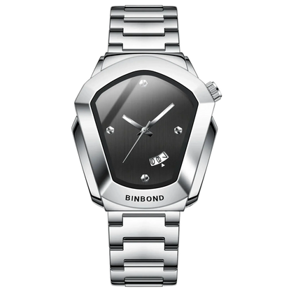 BINBOND New B760 Fashion Machine Model Men's Quartz Watch Waterproof Night Light Calendar Business Men's Quartz Watch 2025 - Sergio Cavelli