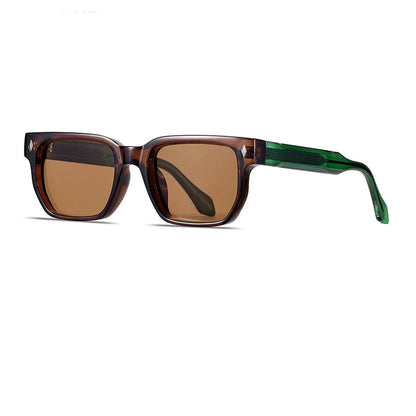 O-Q CLUB Retro Fashion Sunglasses Male Square UV400 Eyewear Woman Glasses Women Sunglass Luxury Women's Eyepieces Lunette Men GIORGIO MARENO