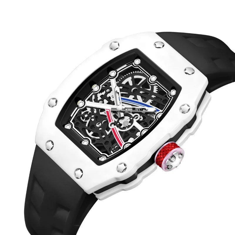 New Ultra Slim Stylish and Unique Men's Quartz Watches Branded Timepieces Barrel Shaped Quartz Watch Classic Styles Trendy Gift GIORGIO MARENO