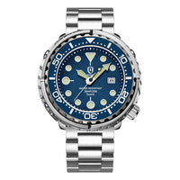Steel Silver Blue
