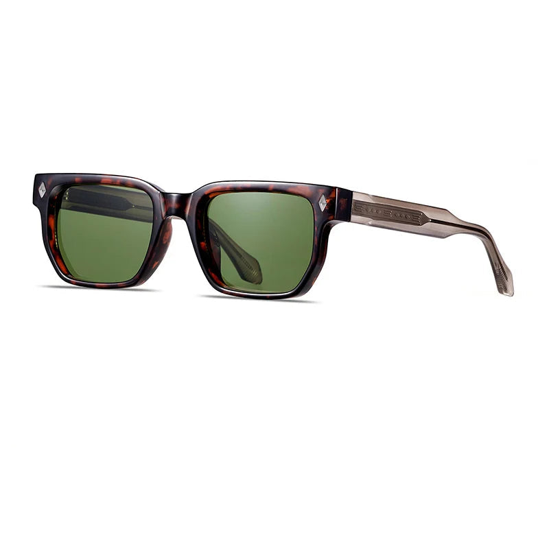 O-Q CLUB Retro Fashion Sunglasses Male Square UV400 Eyewear Woman Glasses Women Sunglass Luxury Women's Eyepieces Lunette Men GIORGIO MARENO