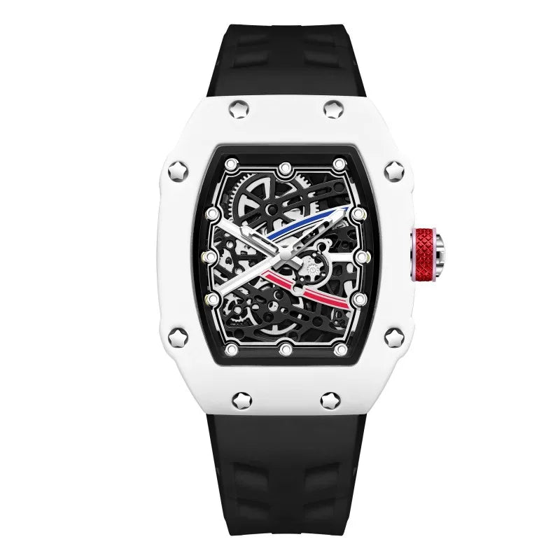 New Ultra Slim Stylish and Unique Men's Quartz Watches Branded Timepieces Barrel Shaped Quartz Watch Classic Styles Trendy Gift GIORGIO MARENO