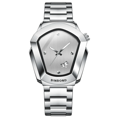 BINBOND New B760 Fashion Machine Model Men's Quartz Watch Waterproof Night Light Calendar Business Men's Quartz Watch 2025 - Sergio Cavelli