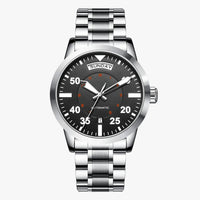 Silver Black Steel