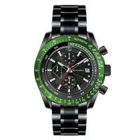 Green Black Steel