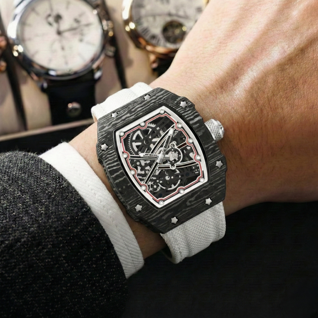 ORVEXIS – Skeleton Tonneau Sport Watch GIORGIO MARENO