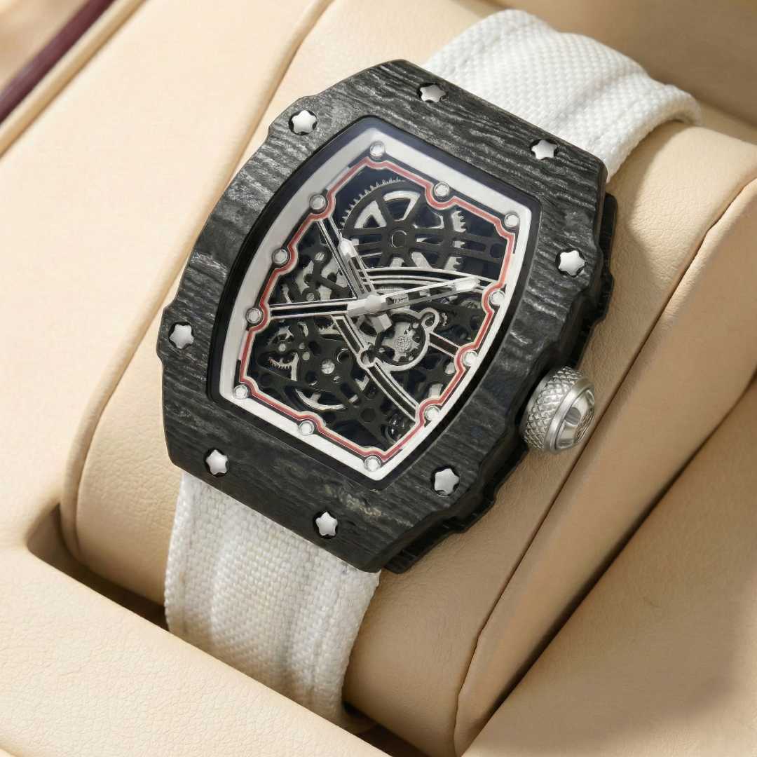 ORVEXIS – Skeleton Tonneau Sport Watch GIORGIO MARENO