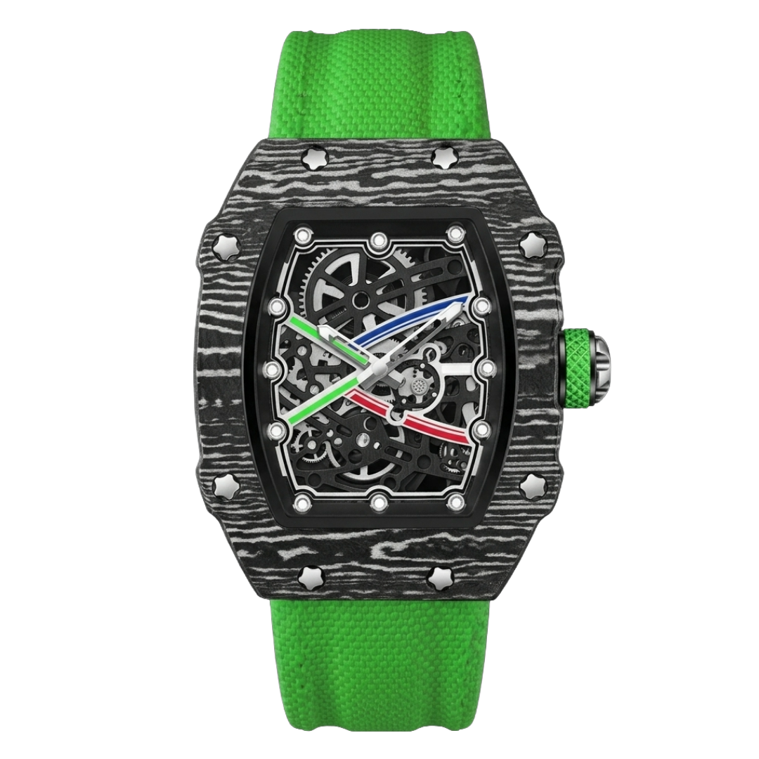 ORVEXIS – Skeleton Tonneau Sport Watch GIORGIO MARENO