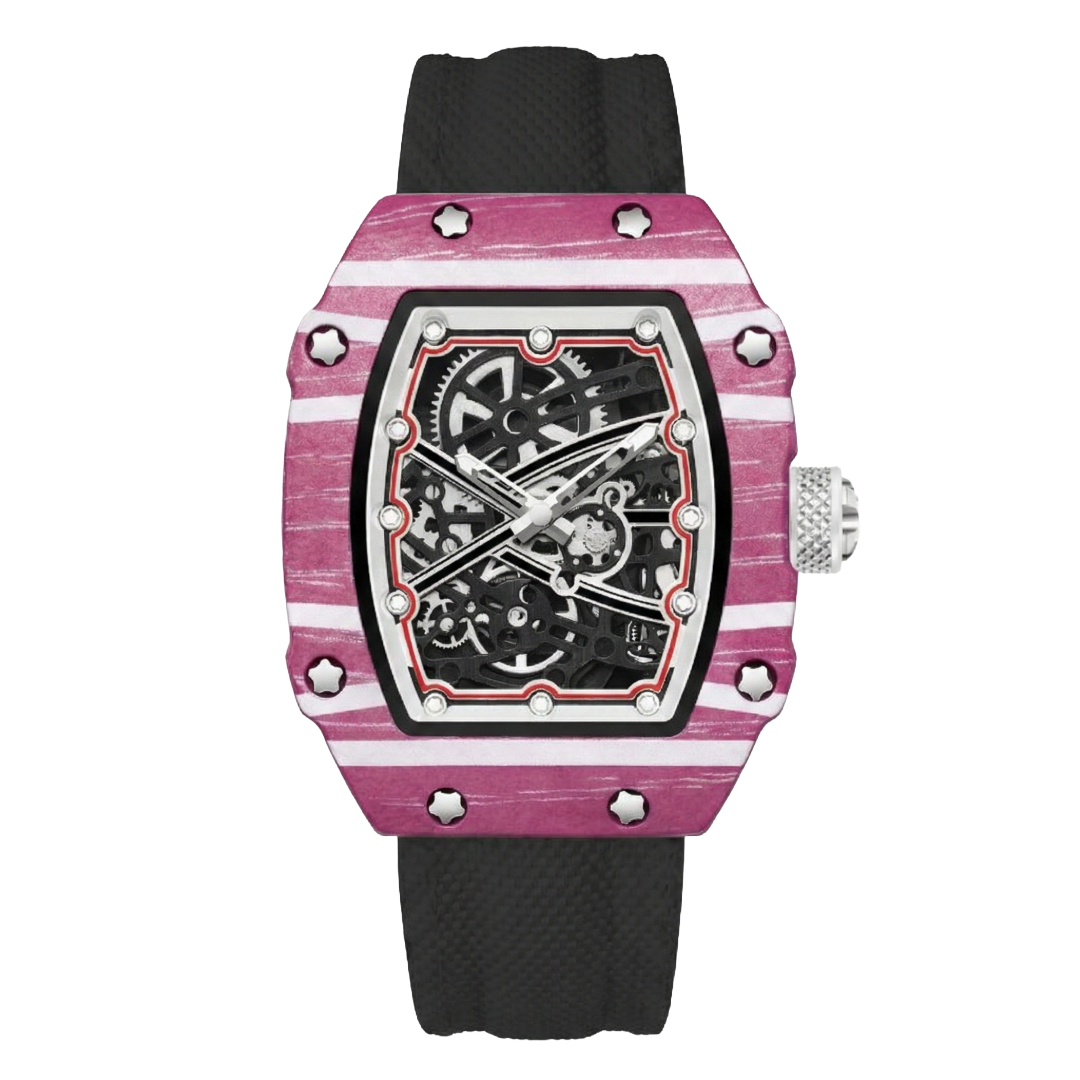 NYZARO – Skeleton Tonneau Sport Watch GIORGIO MARENO