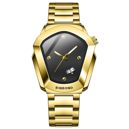 BINBOND New B760 Fashion Machine Model Men's Quartz Watch Waterproof Night Light Calendar Business Men's Quartz Watch 2025 - Sergio Cavelli