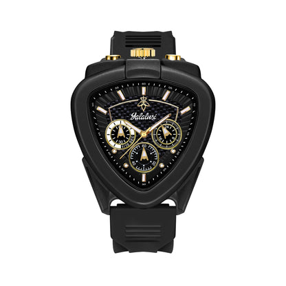 Giorgio Mareno KALYRON men's luxury sport chronograph watch with multi-function dial and stainless steel strap.