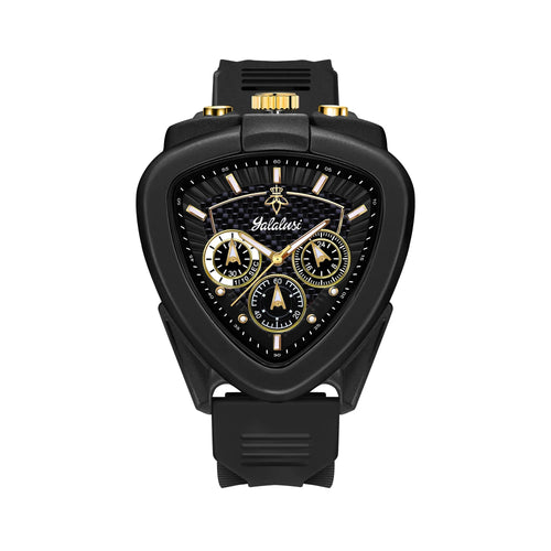Giorgio Mareno KALYRON men's luxury sport chronograph watch with multi-function dial and stainless steel strap.