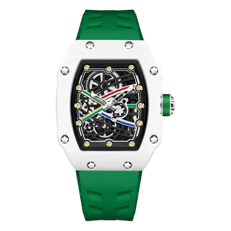 New Ultra Slim Stylish and Unique Men's Quartz Watches Branded Timepieces Barrel Shaped Quartz Watch Classic Styles Trendy Gift GIORGIO MARENO