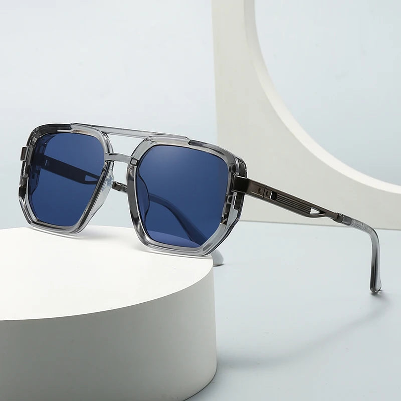 2025 New Sunglasses for Men and Women Square Sunglasses Women's Sunglasses 62017 GIORGIO MARENO